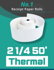 2 1/4″ x 50′ 10 Rolls Thermal Receipt Paper Cash Register Credit Card BPA Free