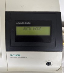 Sam4s Cash Register ER-5200M Powers On 2006 Korea Repair or Parts Only