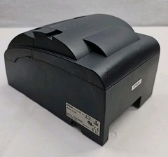 Nice Epson/Micros TM-U220B Receipt Printer with Power Supply Ethernet M188B