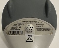Metrologic Voyager MS9520 KB WEDGE Laser Barcode Scanner PS/2