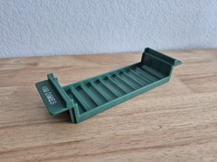 $50 Dimes Bank Plastic Coin Green Tray Corprate Express CEB81002