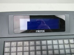 Micros Point of Sale POS Terminal Keyboard Workstation 4 Credit Card 400700-001