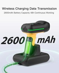Inateck Industrial 2D Barcode Scanner QR Code Wireless Smart Charge Stand IP67