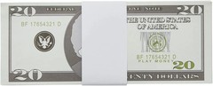 300 Pack Money Bands for Cash Self-Adhesive Currency Straps Bill Wrappers