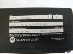 ALLEN BRADLEY 2755-L5RAA SCANNER MEDIUM SPEED NEW