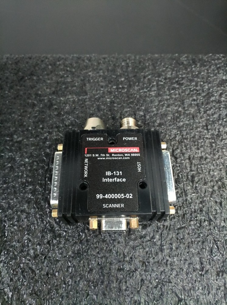 MICROSCAN IB-131 Interface