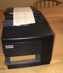Wincor Nixdorf TH320-721S-W000 POS Direct Thermal Printer w/ Cable