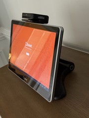 Toast Flex 14 POS TT200 w/Stand & Top-Mounted Card Reader – Tested & RESET
