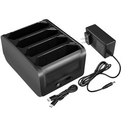 5/10PCS BT-000318 4-Port Battery Charger For Symbol Zebra TC77 TC70x TC75x TC55