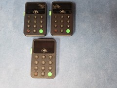 lot of 3 Zettle Reader 2 By PayPal Wireless POS Chip & Pin Card Black