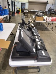 POS Systems, Printers, Credit Card Machines, And Cash Box Please Read Decription