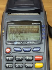 Exadigm NX1200E Countertop Payment Terminal Credit Card Reader Smart Card POS