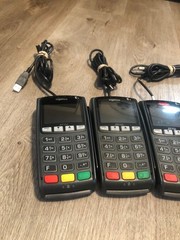 LOT of (3) Ingenico iPP350 Credit Card Terminal Reader /PINpad for Revel POS