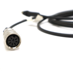 Lot of 2 Datalogic CAB-434-C038 Scanner Data Transfer Cable