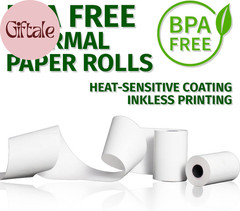 Thermal Paper Receipt Roll 2-1/4″ X 50′ BPA Free 50 Rolls