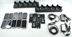 Lot of 10 Symbol MC40N0-SCJ3R00 Barcode Scanner w/ Batteries & 2x Charge Docks