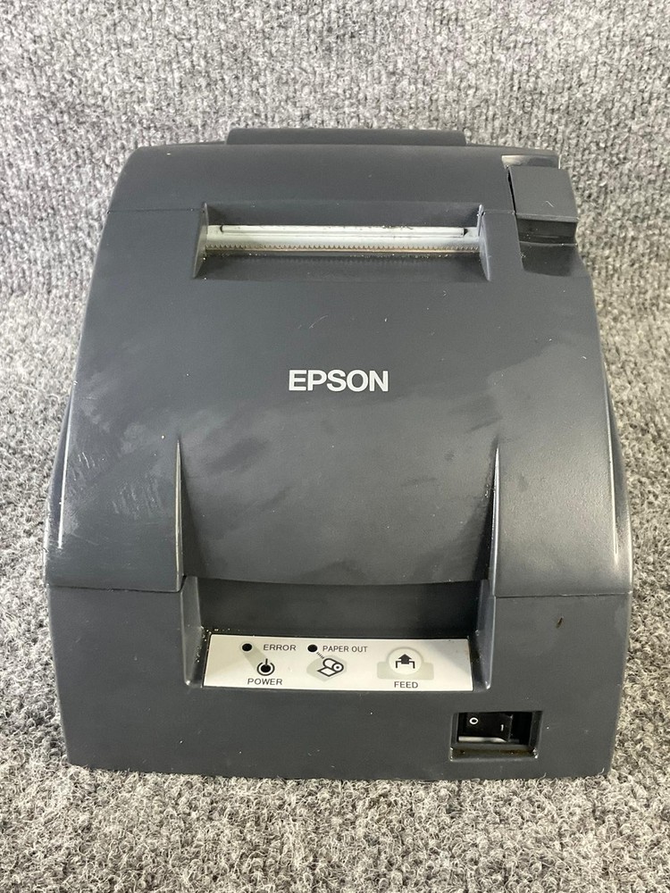 Epson TM-U220B Dot Matrix Receipt Printer with Auto-Cutter Serial Black