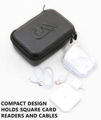 Portable Case fits Square Contactless Chip Card Reader Scanner Dock – CASE ONLY