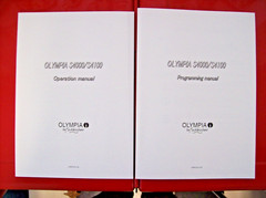 OLYMPIA S4000/S4100 CASH REGISTER OPERATION & PROGRAMMING MANUALS