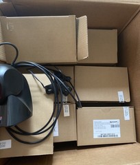 Honeywell MS7120 Orbit Omnidirectional USB Laser Barcode Scanner, Black