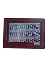 Cash Vault Wooden Savings Box, Wooden Cash Saver Money Box, Cash Saver Box