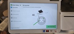 Clover Station C500 POS System P550 Printer HUB, Cash drawer & Power | Reset