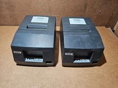 LOT OF 2 Epson TM-U325D M133A POS Dot Matrix Receipt Printer