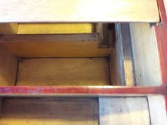 CLEMENTS, NEWLING & CO vintage wood cash drawer barberstore or candystore style
