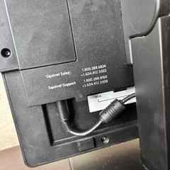 Squirrel Systems WS10LX Card Swipe POS Terminal W Stand & AC Cord