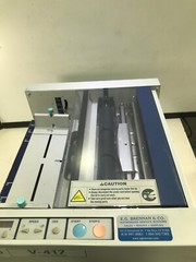 DUPLO SEIKO COPORATION V-417 V 417 120V 1.1A 60MHZ CUT SHEET BURSTER AS IS