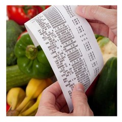 50 Rolls 2 1/4 x 85′ Thermal Paper for Credit Card Machine Cash Register