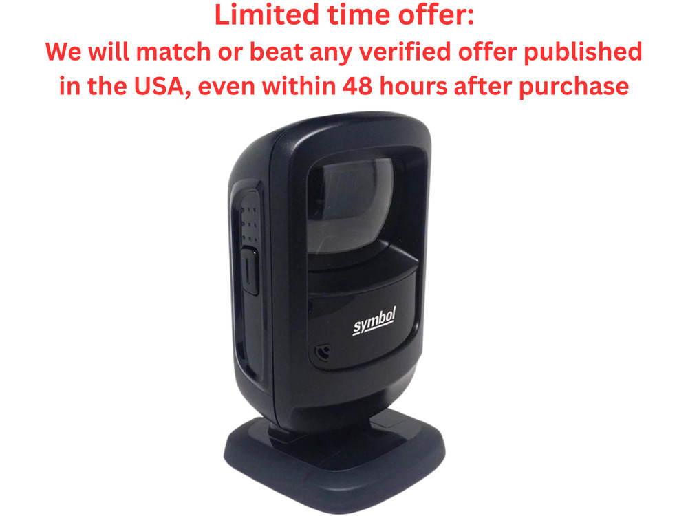 Zebra DS9208 Handsfree 1D/2D Barcode Scanner, Cable Not Included, Clearance Sale