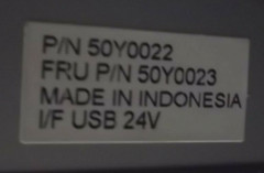 IBM SURE POS 4852-E66 ALL-IN-ONE RETAIL SYSTEM W CASH DRAWER,& PRINTER. NO KEY