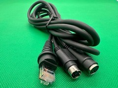PS2 CCBLA-305 Wedge Cable for Honeywell Metrologic MS9520 MS9540 MS7120 Scanner