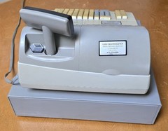 Sharp Electronic Cash Register Model ER-A410 Keys Very Clean Tested Works Great!