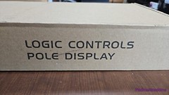 Logic Controls, Bematech LDX9000TUP-GY Pole Display, 2 x 20 9.5mm, USB Powered