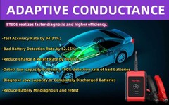 Autel MaxiBAS BT506 Battery Tester Electrical System Analysis Tool for Batter…