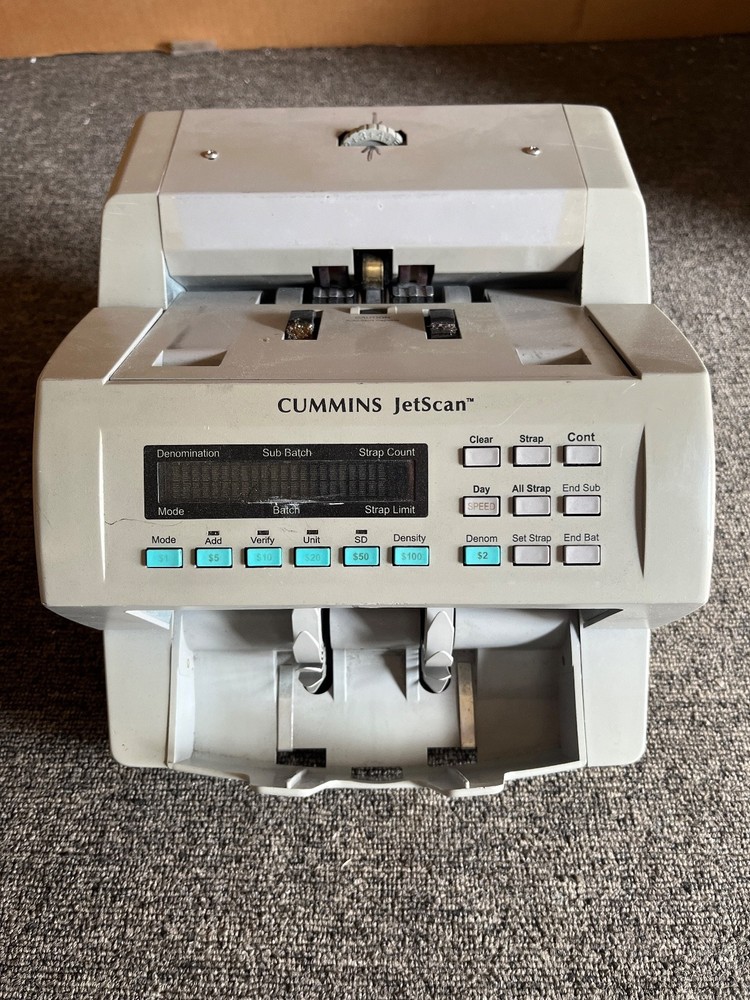 Cummins JetScan 4062 Paper Currency Money Banknote Counter 406-9902-00