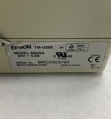 Epson TM-U295 M66SA Slip Printer – Tested No Power Supply