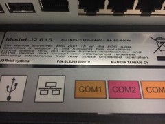 Lot (4)J2 615 POS System w/ Intel Atom 1.6GHz