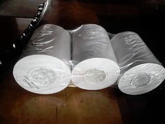 NCR Thermal Electronic Calculator Rolls 2 1/4in. x 85ft. White Pack of 3 Paper