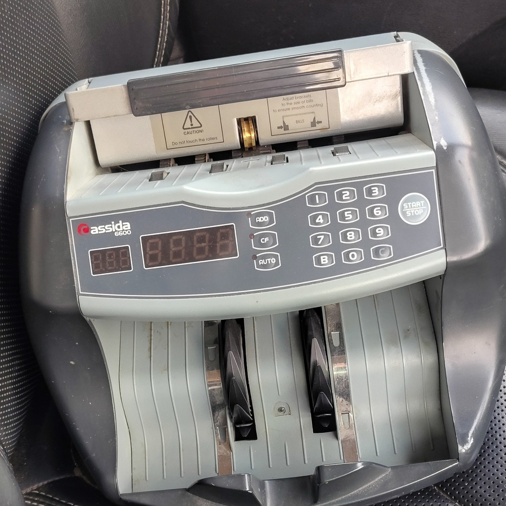 Cassida 6600 UV/MG Bill Counter with UV Magnetic Counterfeit Detection