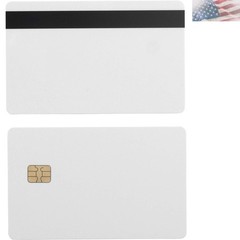 Secure 10 Pack of HiCo 2 Track Magnetic Cards – Compatible with ID Printers