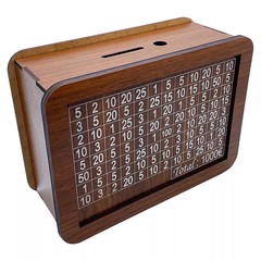 Money Saving Challenge $1000 Piggy Bank Cash Coin Box Money Bank With Counter