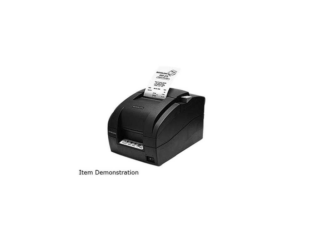 Bixolon SRP-275III 3″ Impact Dot Receipt Printer, USB, Serial, Tear Bar, Black –