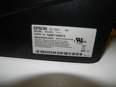 EPSON TM-T88VI Thermal POS Receipt Printer Ethernet,Wifi ,USB & Serial M338A NEW
