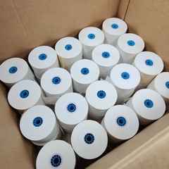 Lot 40 Ampad Adding Machine Calculator Rolls 27-100 White Bond 2 1/4 x 150ft NOS