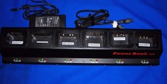 6 Bank Pro Charger(Strong Metal Case)For VOCOLLECT T5 P/N.:730022/136020805B eq