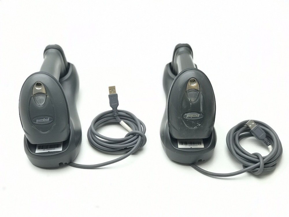 Lot of 2 Symbol DS6878-DL20007WR Barcode Scanner