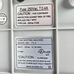 Royal Sovereign FAST SORT Coin Sorter Model FS-2 for Small Business Works